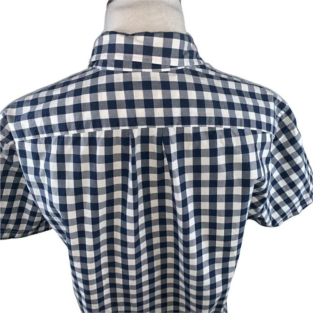 J. Crew Men's S Small Button Down Shirt Classic Fit 100% Cotton Buffalo Plaid
